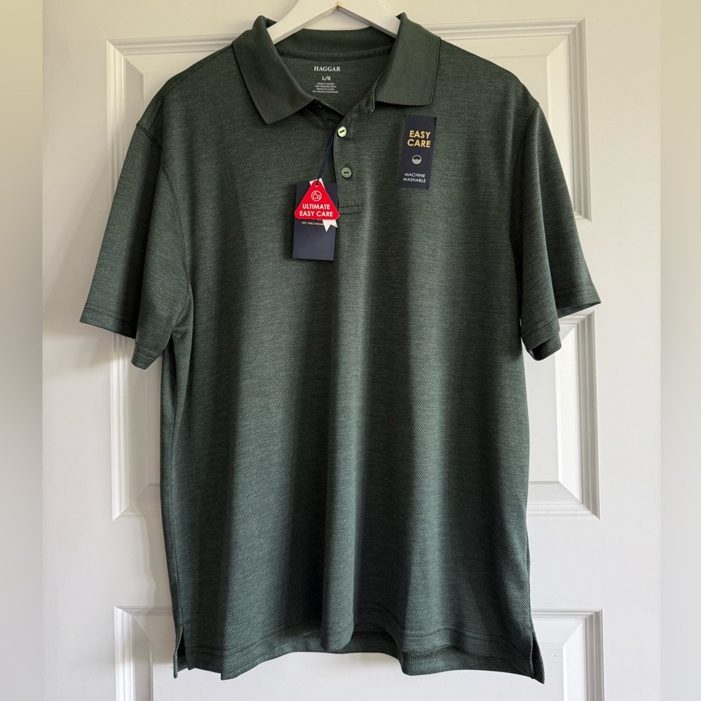 Haggar Men's Quick Dry Polo